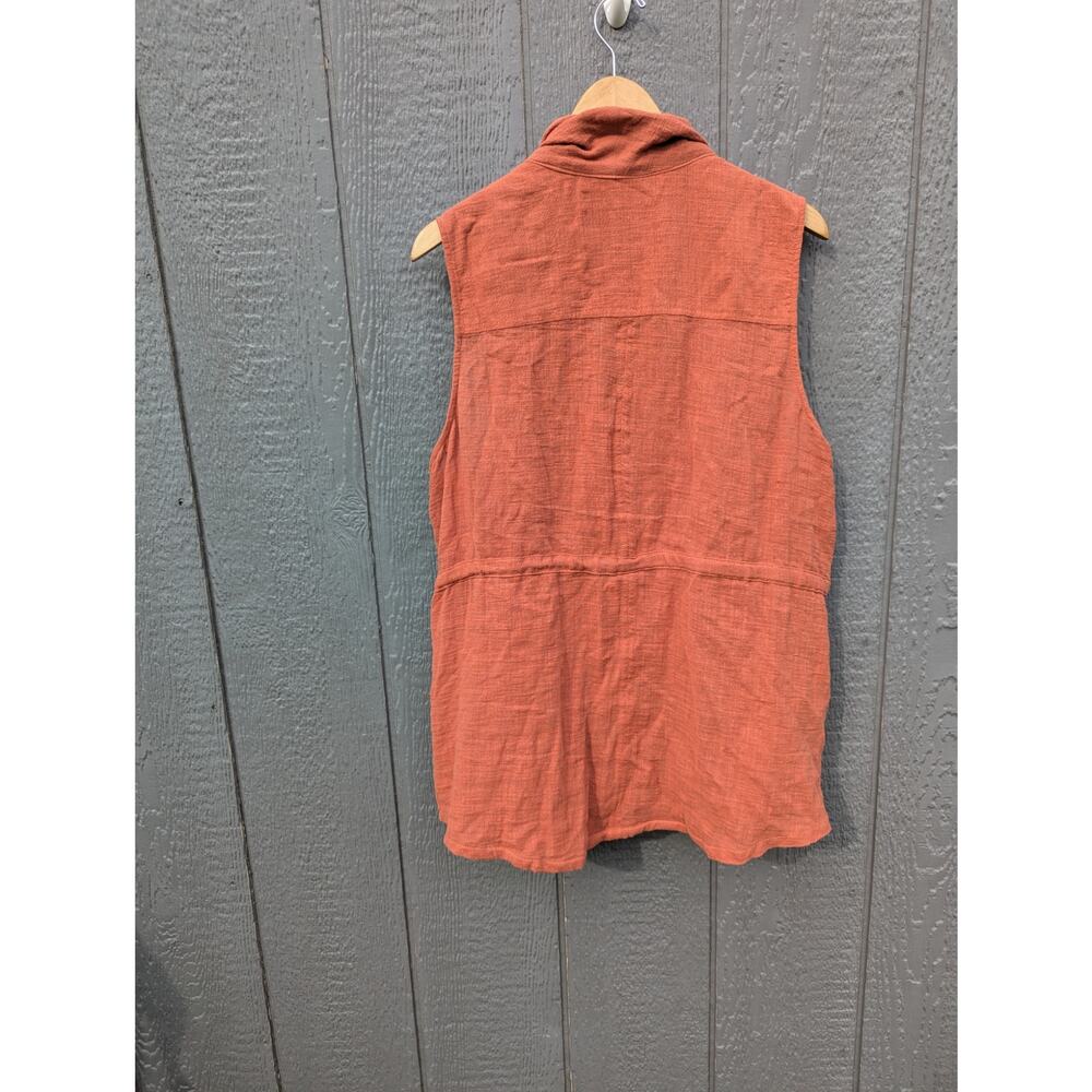 NWT Auburn Gauzy open front vest Torrid 2X fairy Grunge natural twee camp - Picture 5 of 5